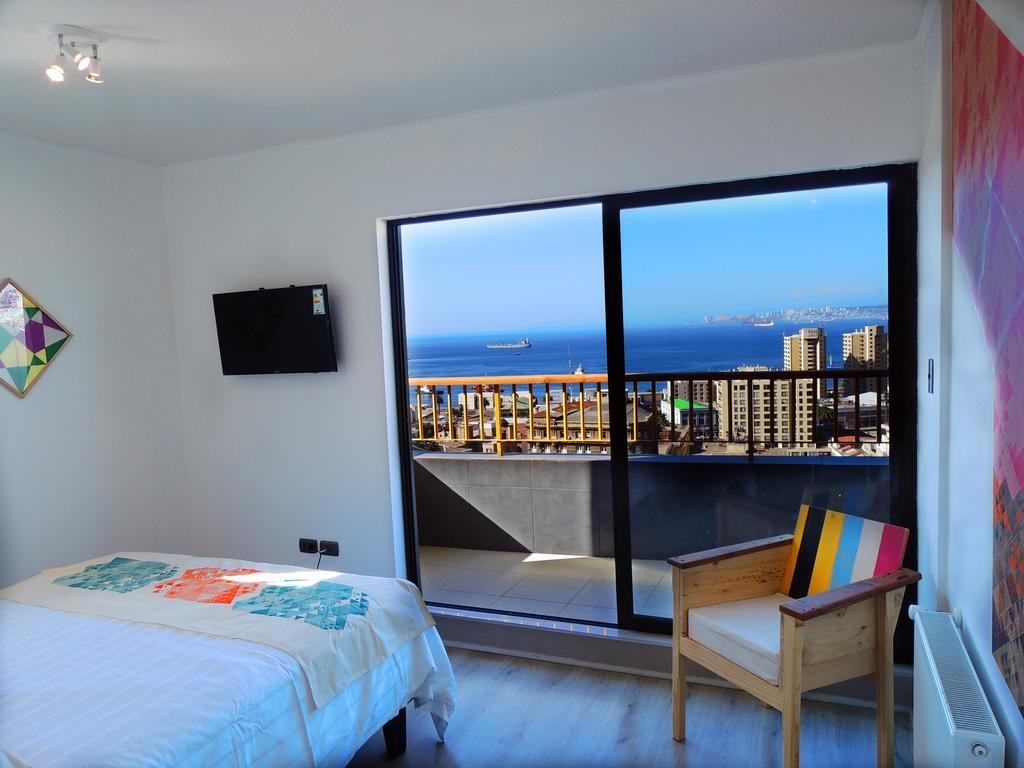 Hotel Boutique Cielo Abierto บัลปาราอีโซ ภายนอก รูปภาพ