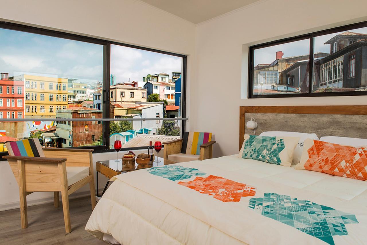 Hotel Boutique Cielo Abierto บัลปาราอีโซ ภายนอก รูปภาพ